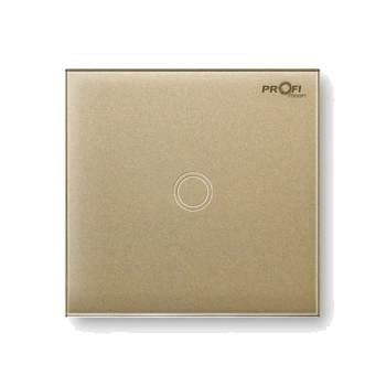 Touch Switch Profitherm 1TP, Pure Gold