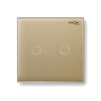 Touch Switch Profitherm 2TP, Pure Gold