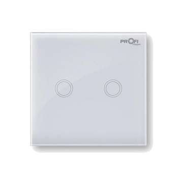 Touch Switch Profitherm 2TP, Snow White