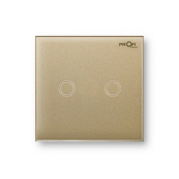 Touch Switch Profitherm 2TP, Pure Gold